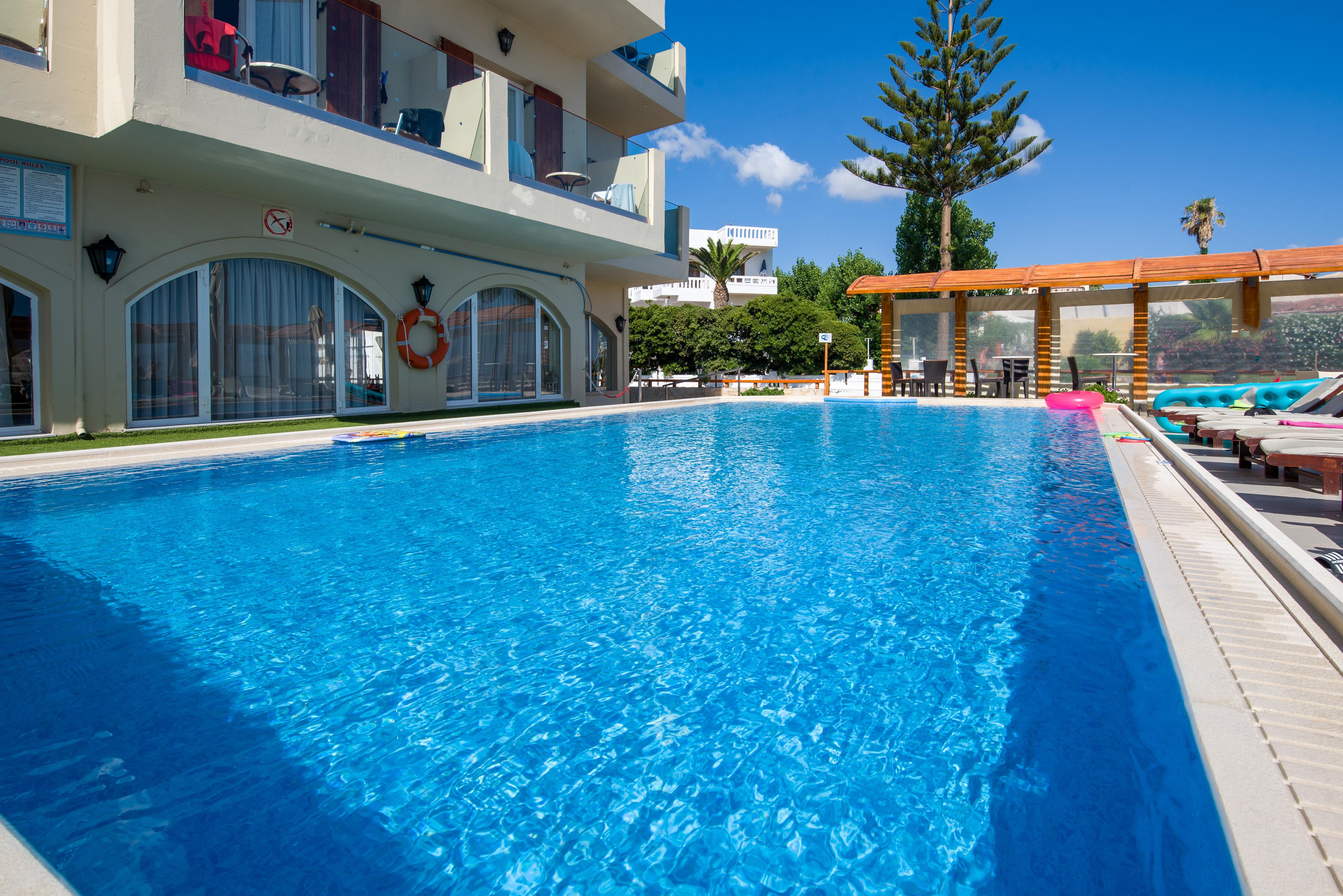 Kalyves Beach Hotel Esterno foto