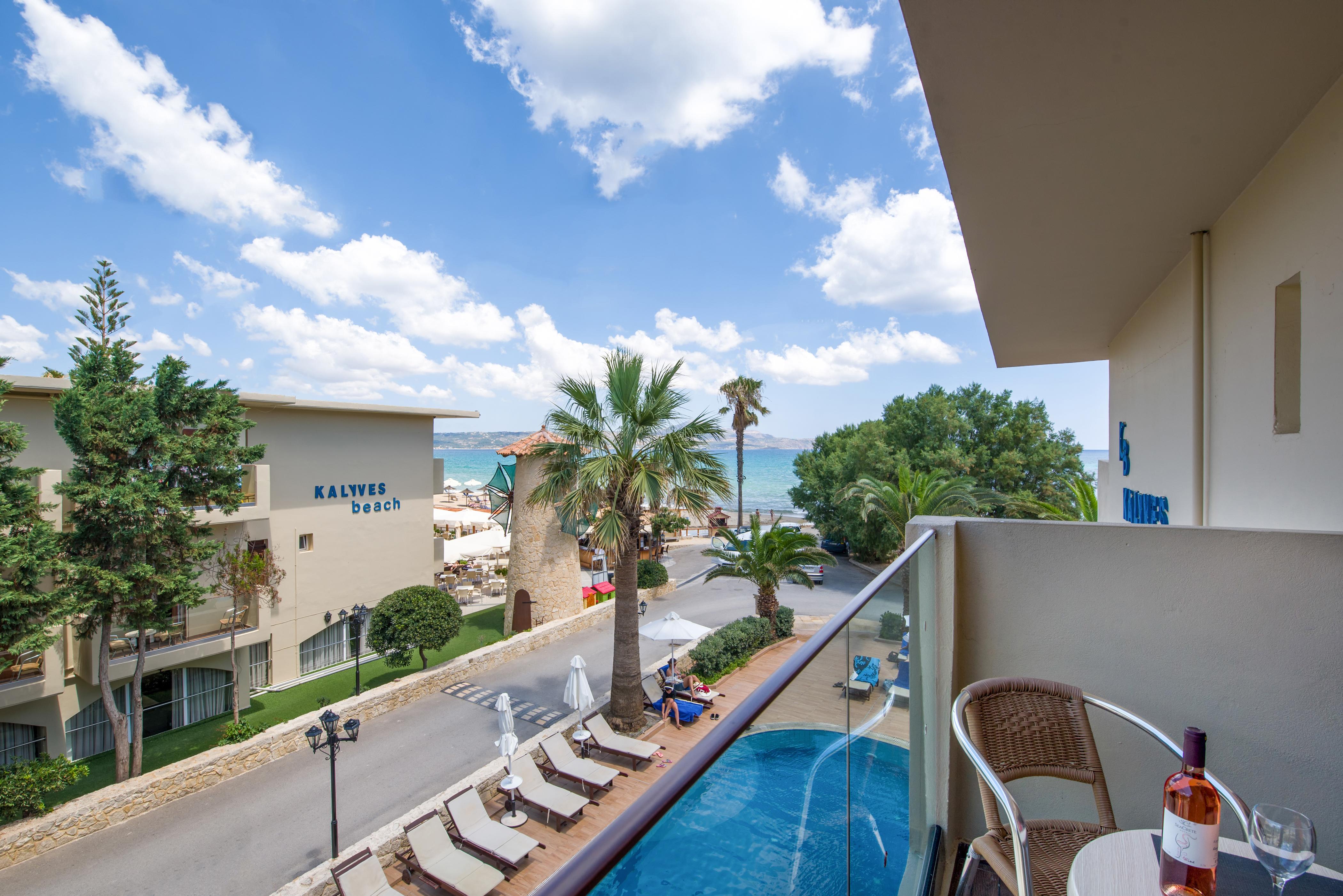 Kalyves Beach Hotel Esterno foto